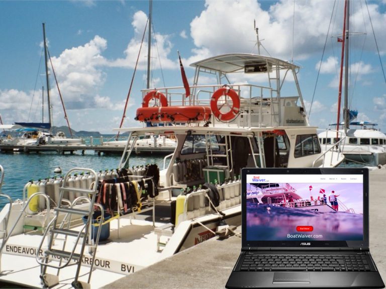 Boat Waiver - laptop